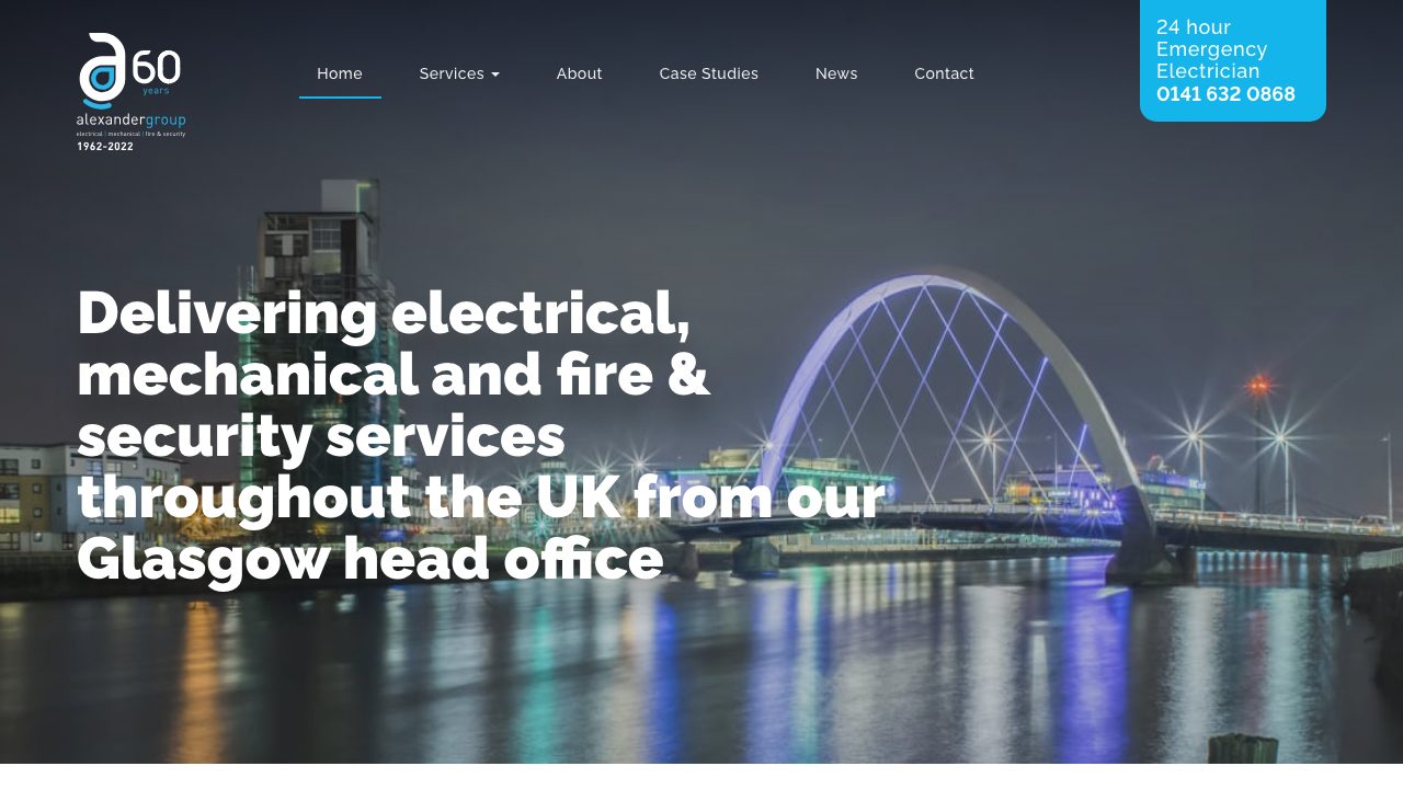 A Alexander & Son (Electrical) Ltd website