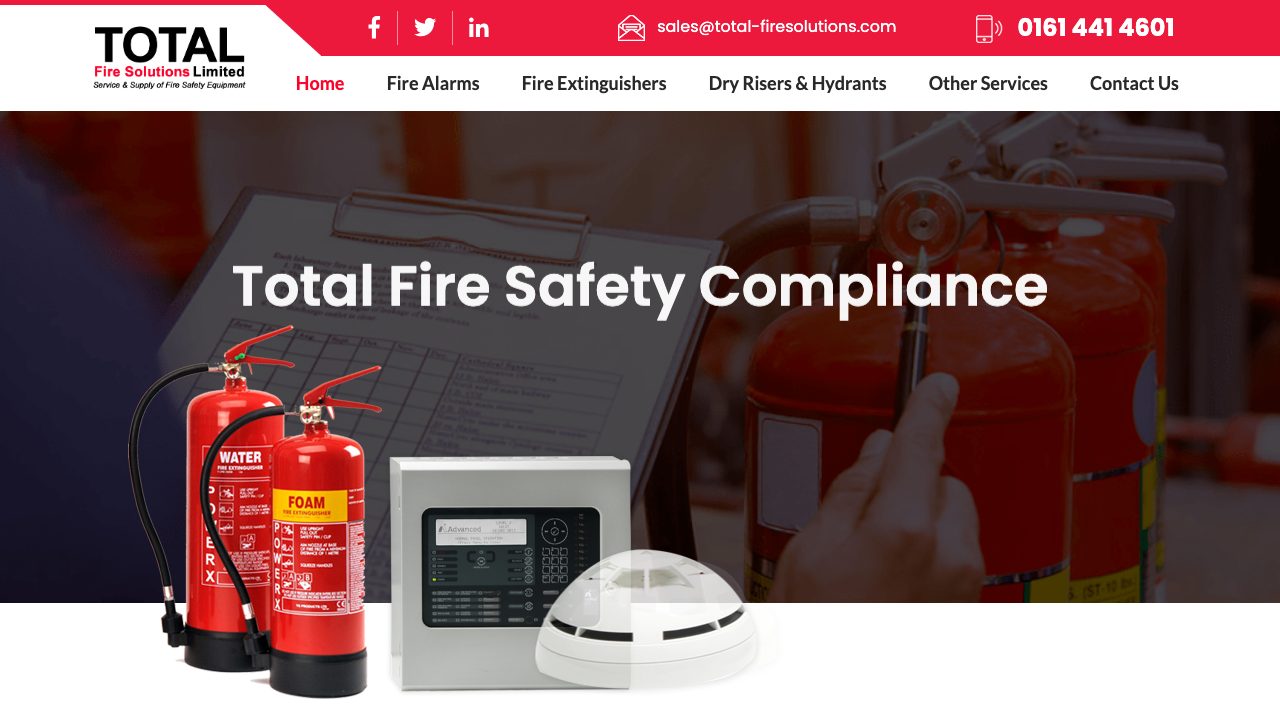 Total Fire Uk Ltd website