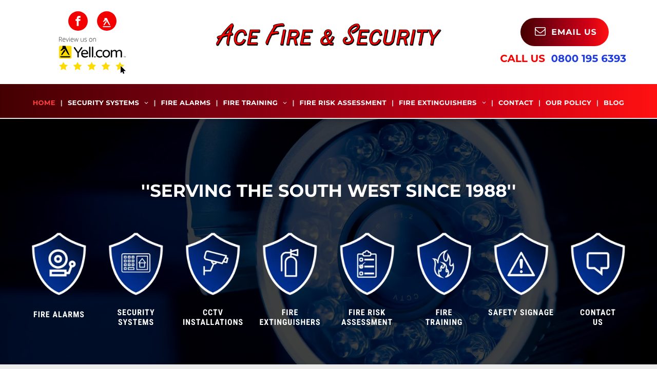 Ace Fire Alarms Limited website