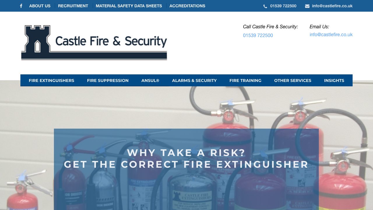 Castle Fire Ltd website