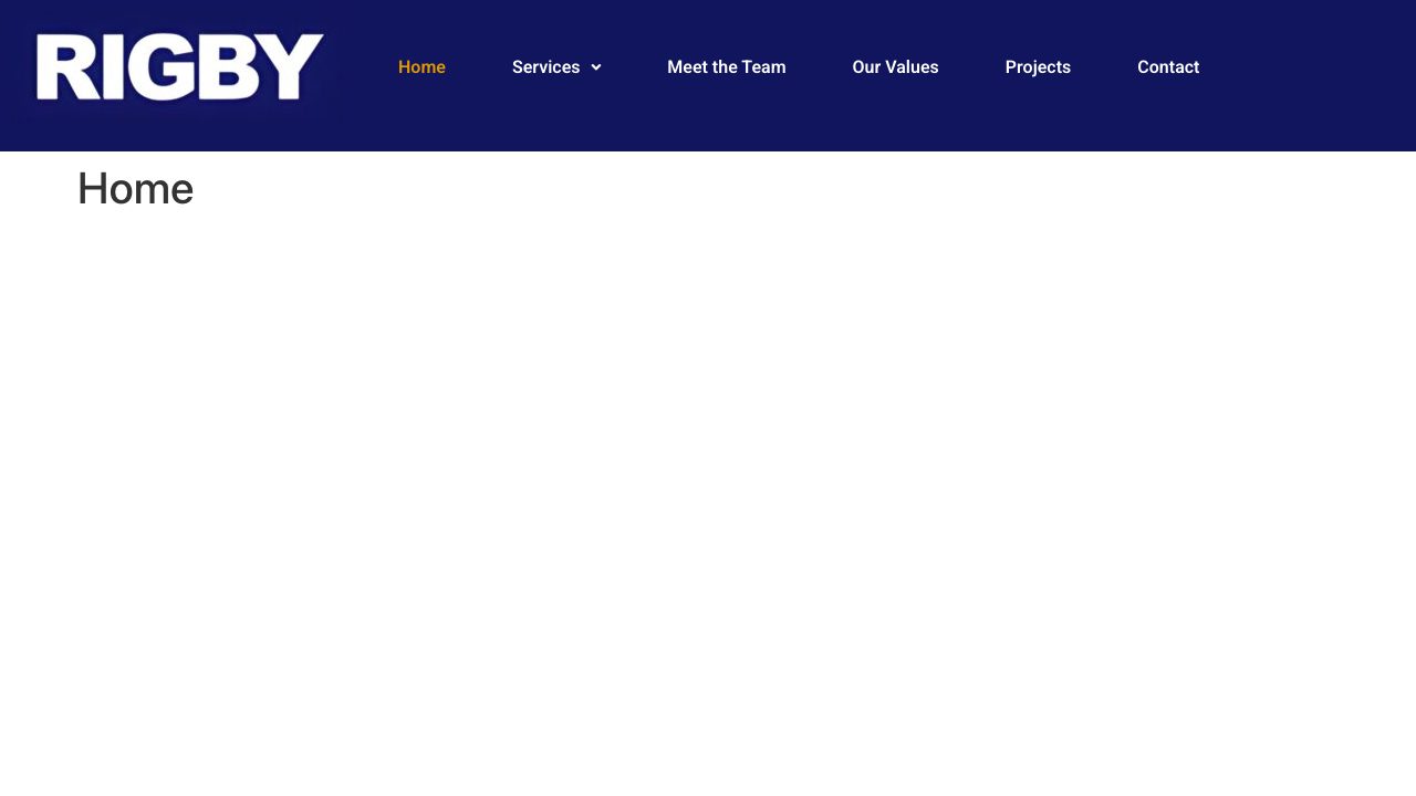 Rigby Electrical Ltd website