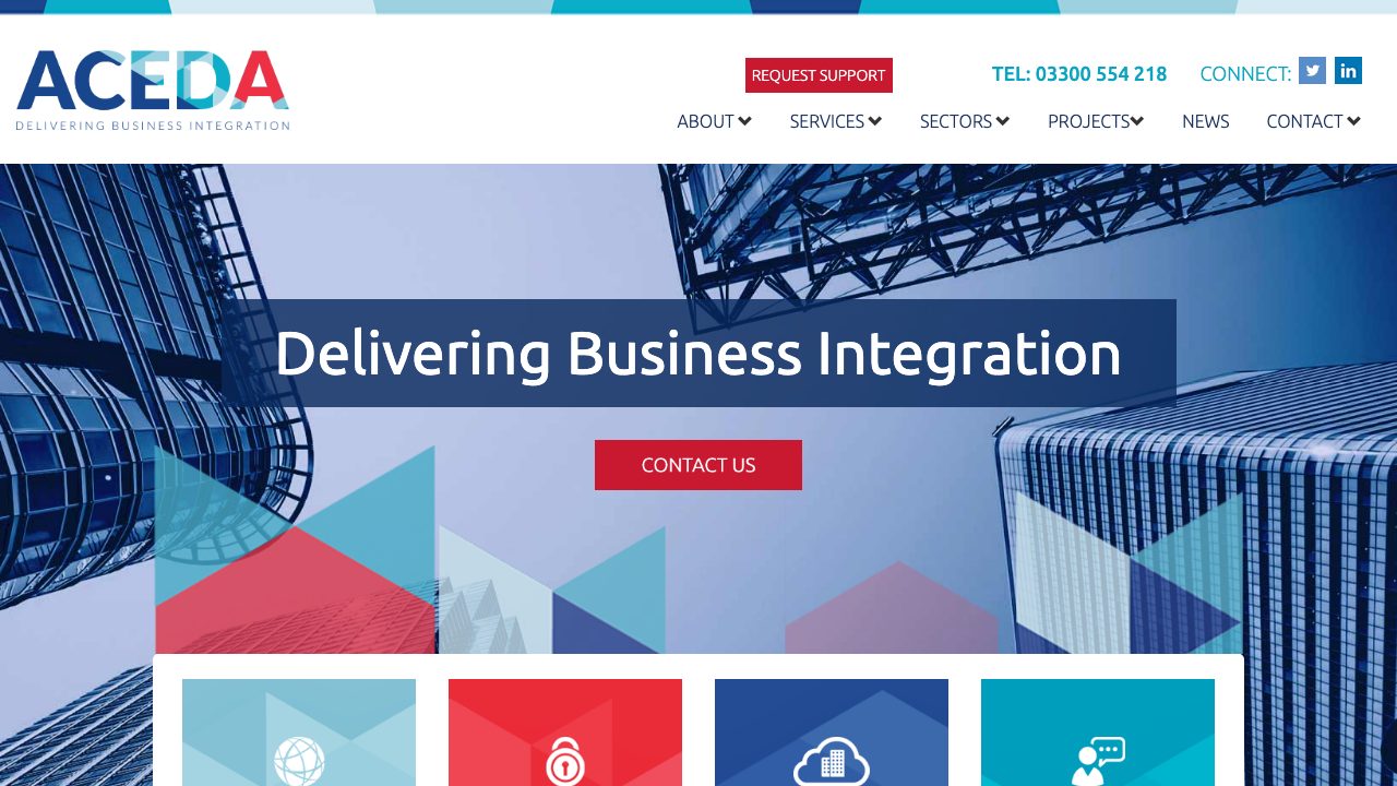 Aceda Ltd website