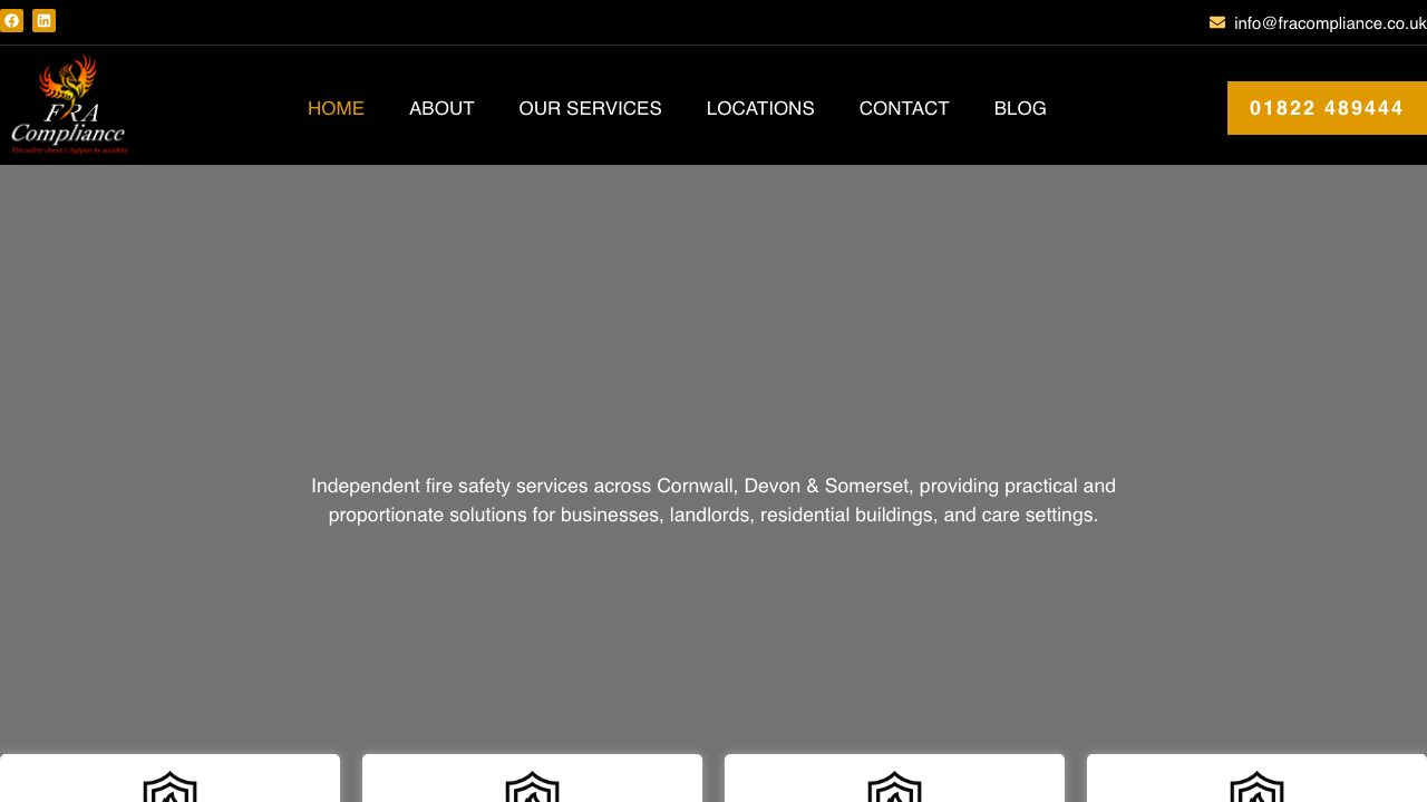 FRA Compliance Limited website