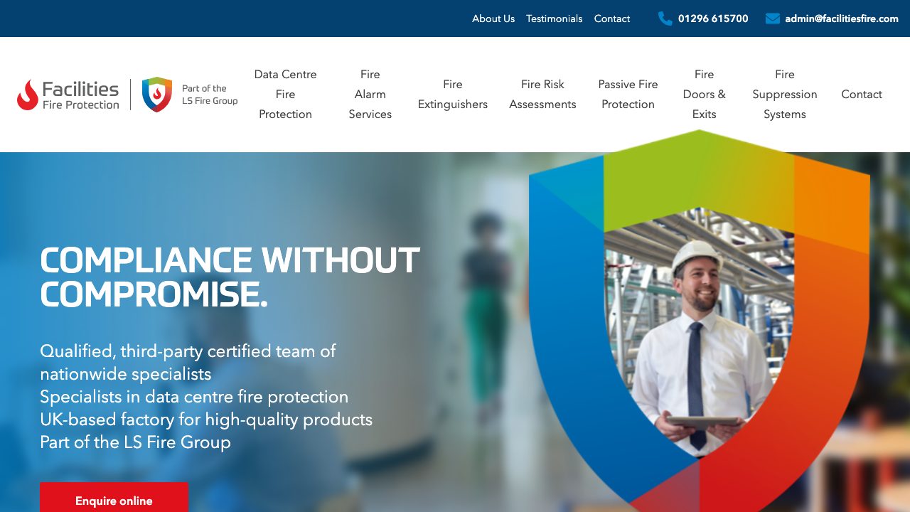 Facilities Fire Protection Ltd website