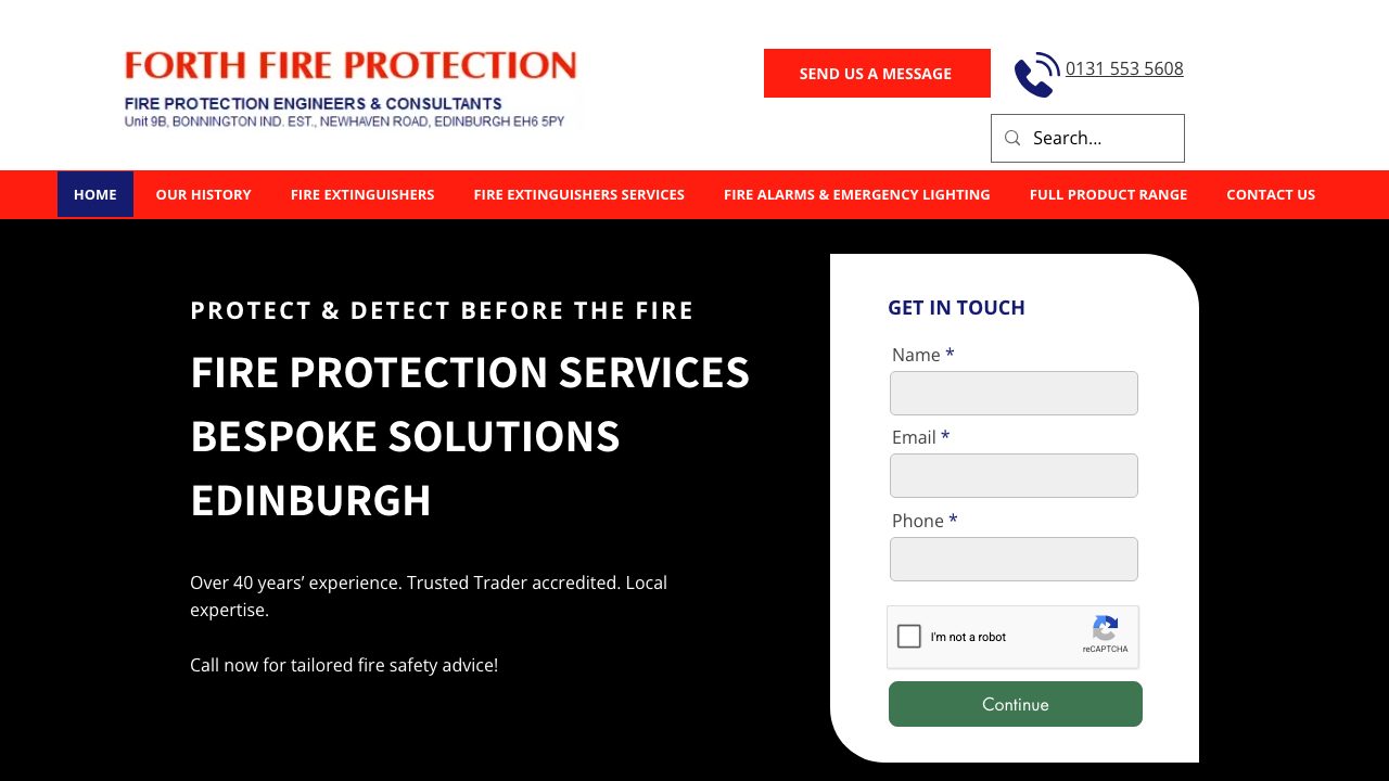 Forth Fire Protection website