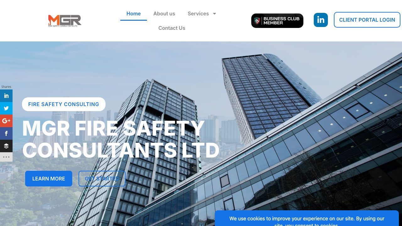 MGR Fire and Facilities Consultants Ltd website