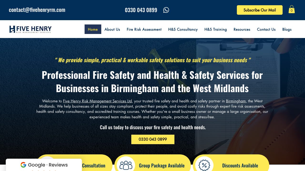 Royden Henry website