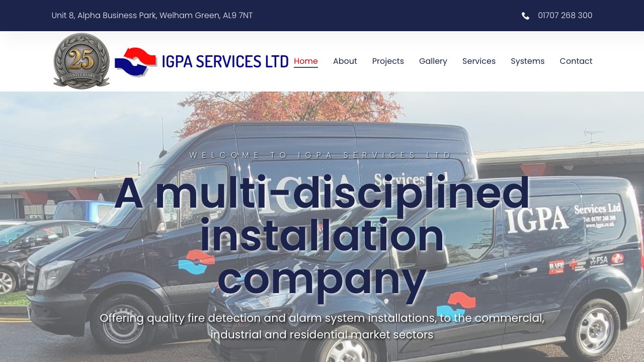 IGPA Services Ltd website