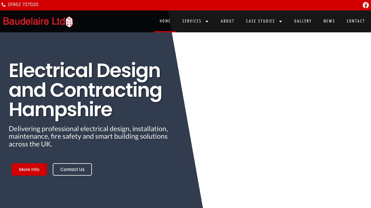 Baudelaire Ltd website