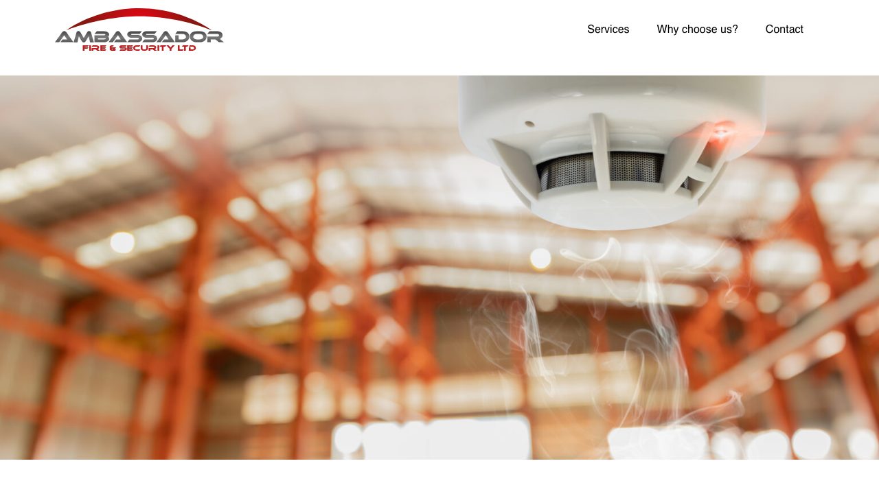 Ambassador Fire & Security Ltd website