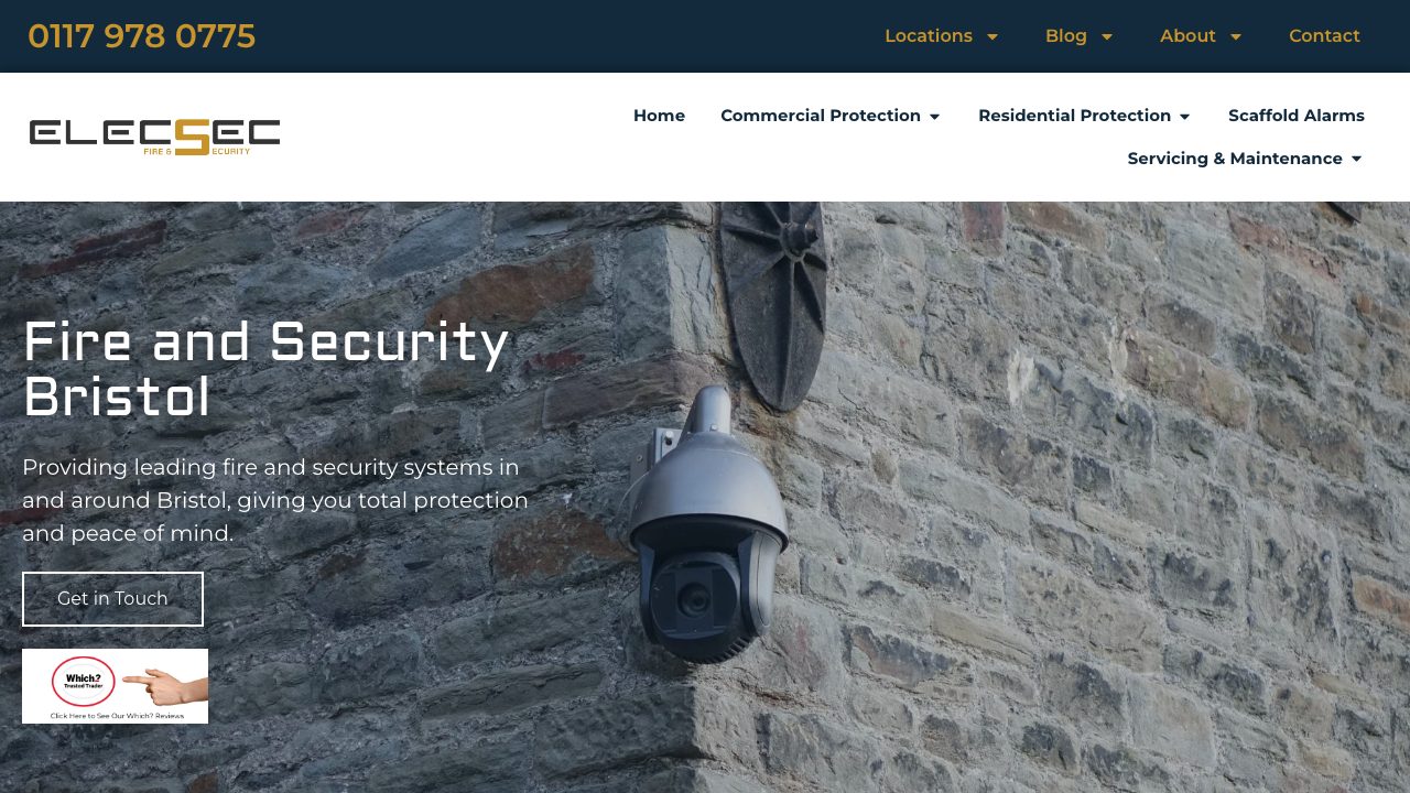 Elecsec uk ltd website