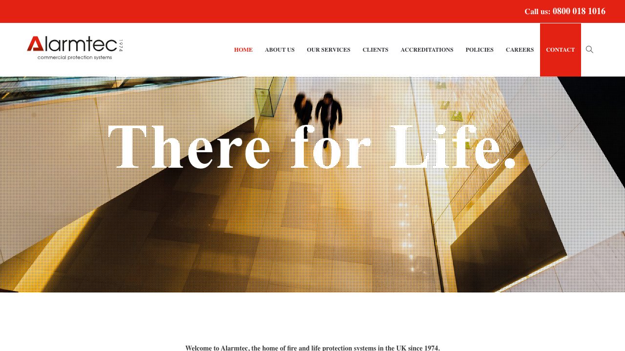 Alarmtec Ltd website