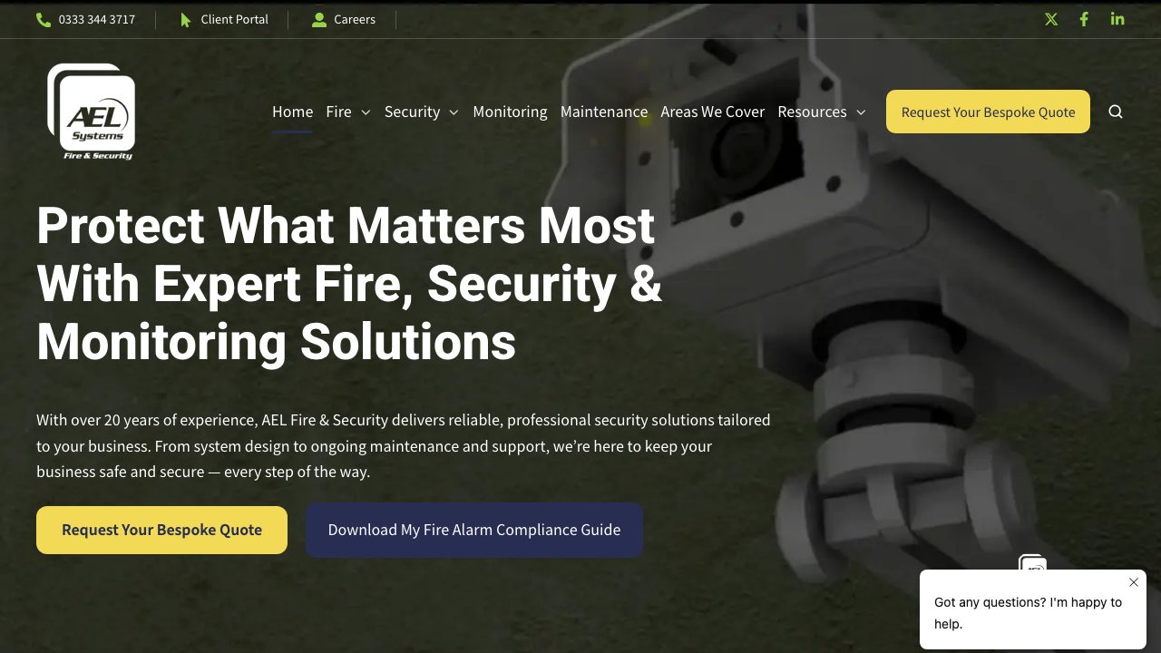 AEL Systems Ltd website