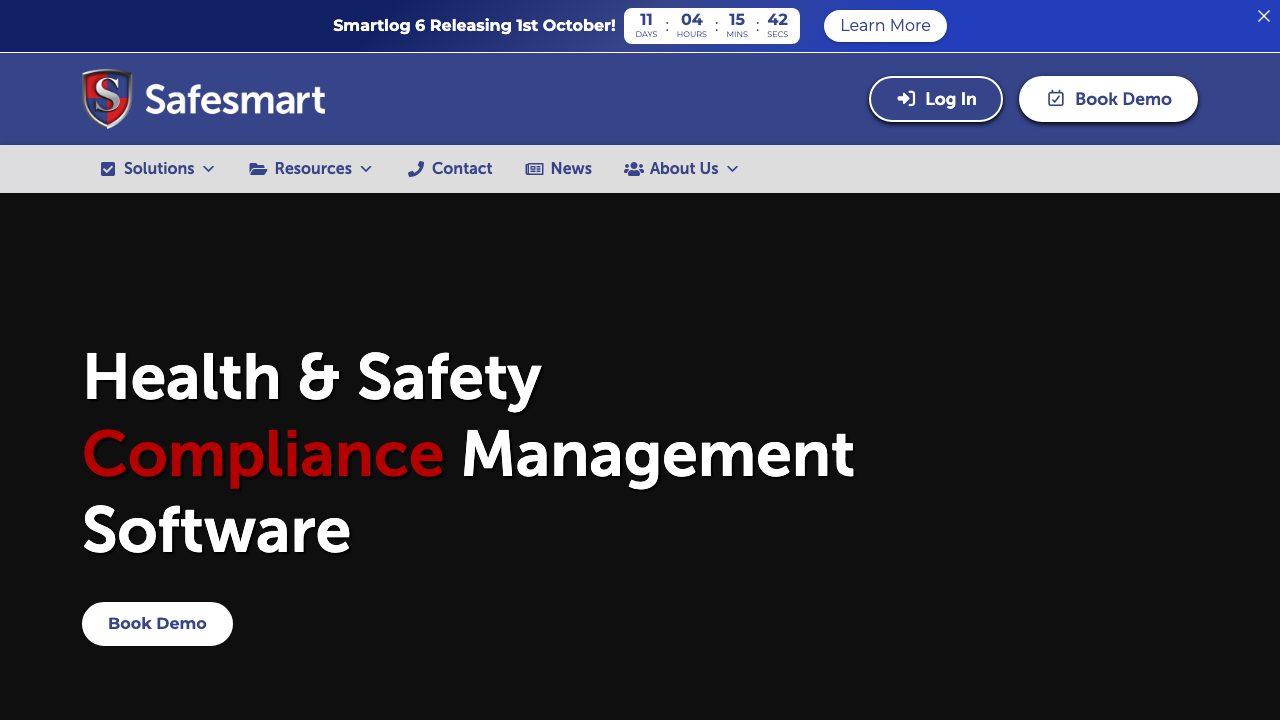Safesmart Ltd website