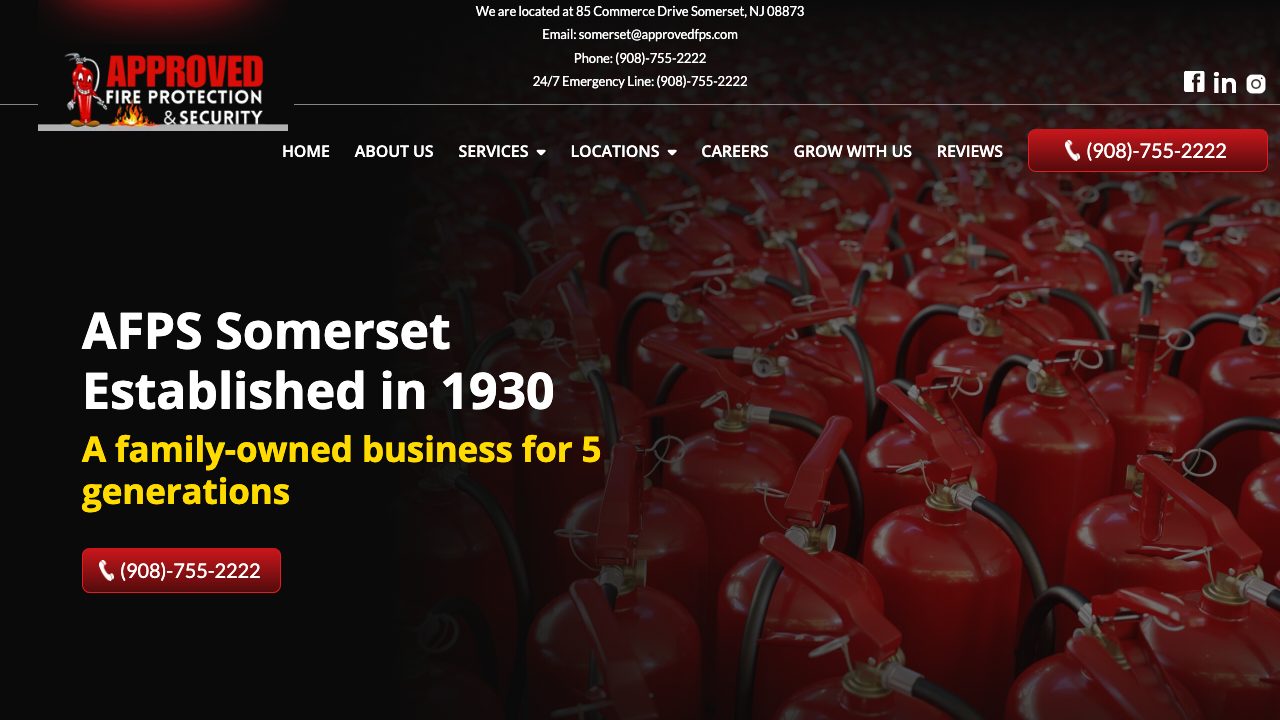 Approved Fire Safety Ltd website