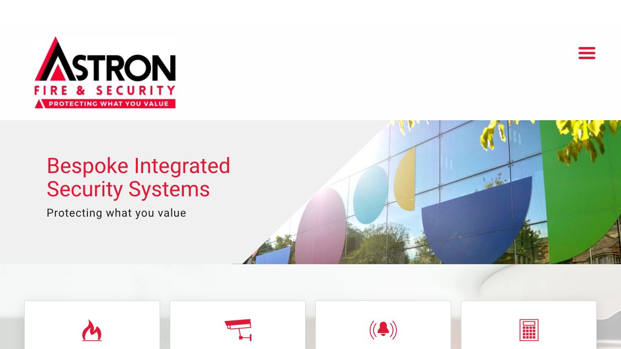 Astron Fire & Security Ltd website