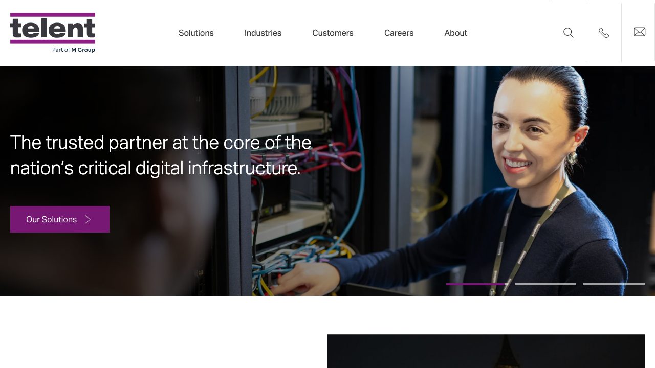Telent Technology Services Limited website