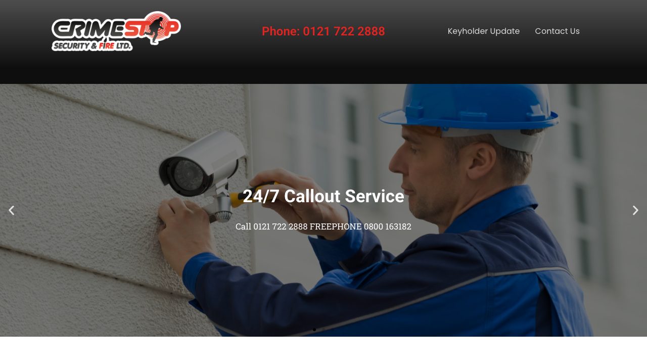 Crimestop Security & Fire Ltd website