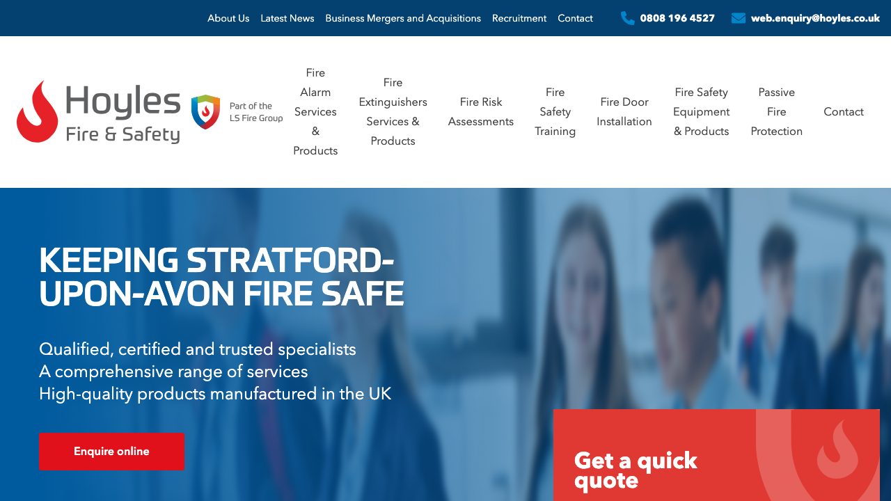 Beta Fire Protection Limited website