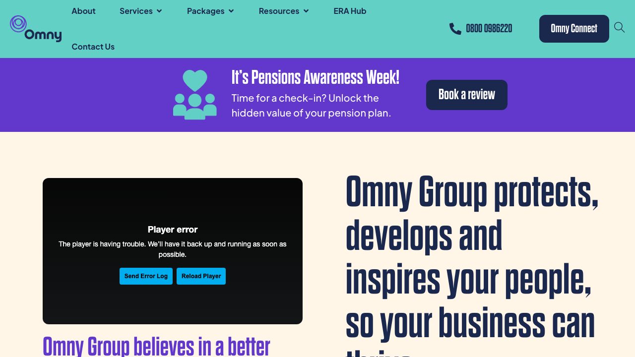 Omny Safety website