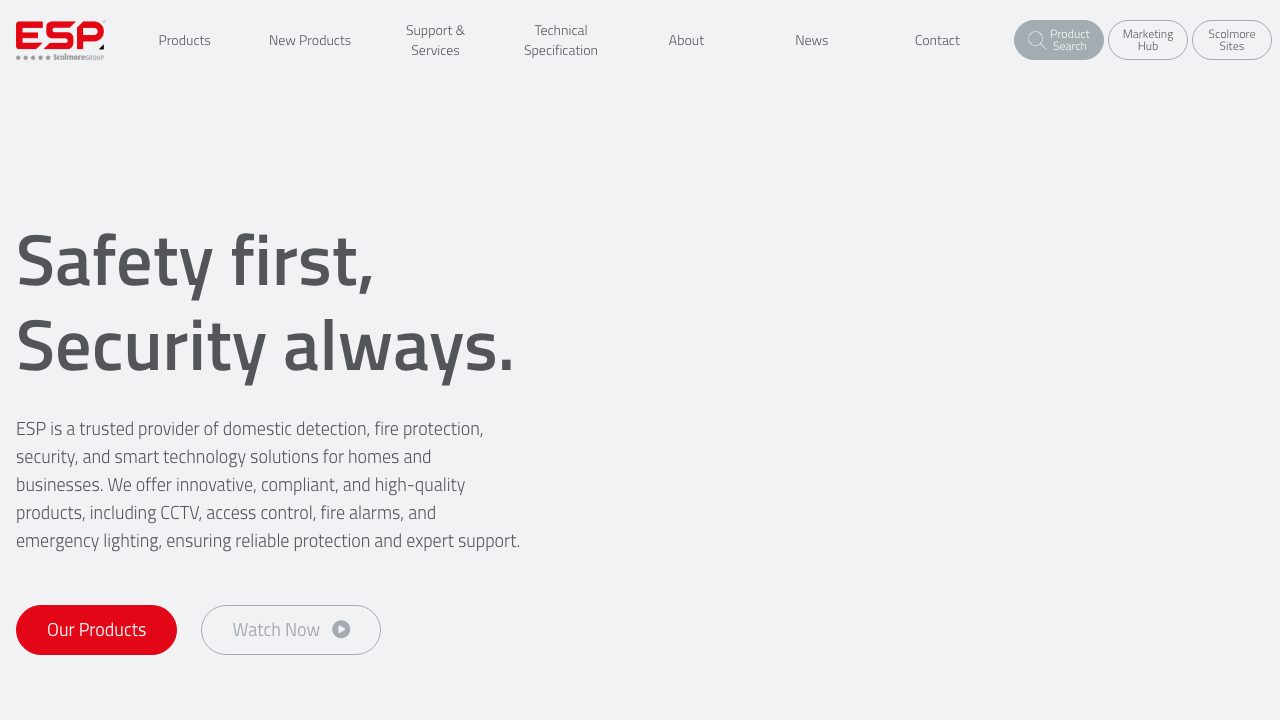 Elite Security Products Limited website