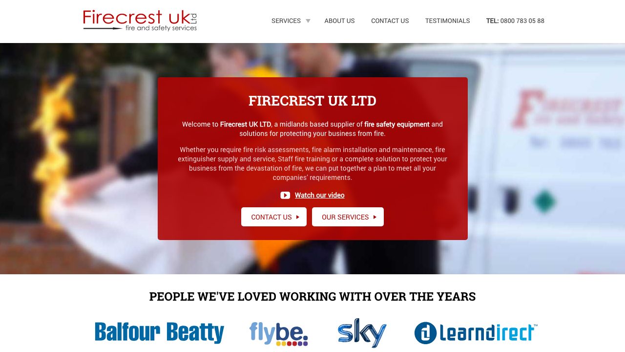 FIRECREST UK LTD website