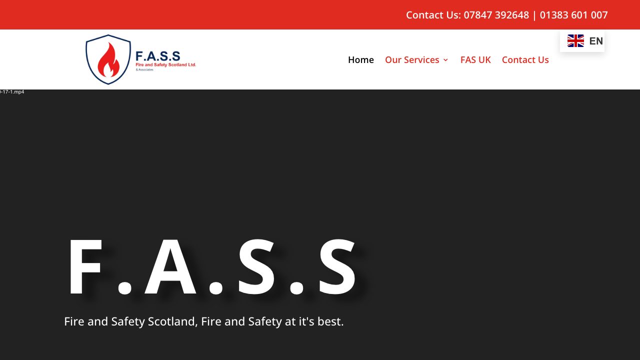 Fire Safe Scotland Ltd website