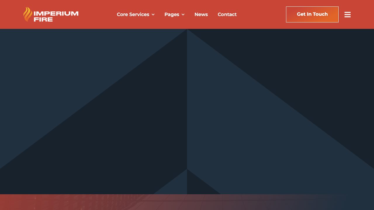 Imperium Fire Consultancy website