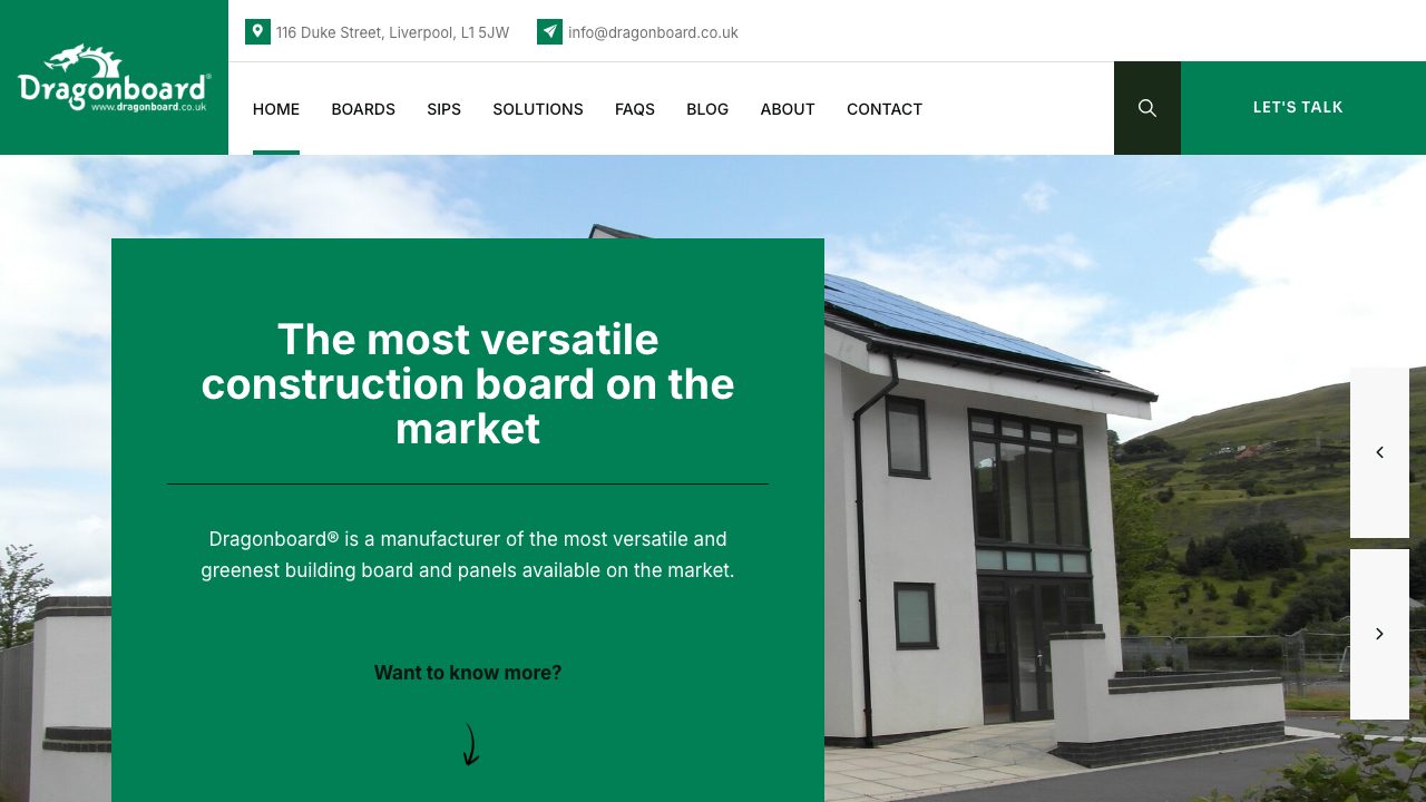 Dragonboard Supplies ltd website