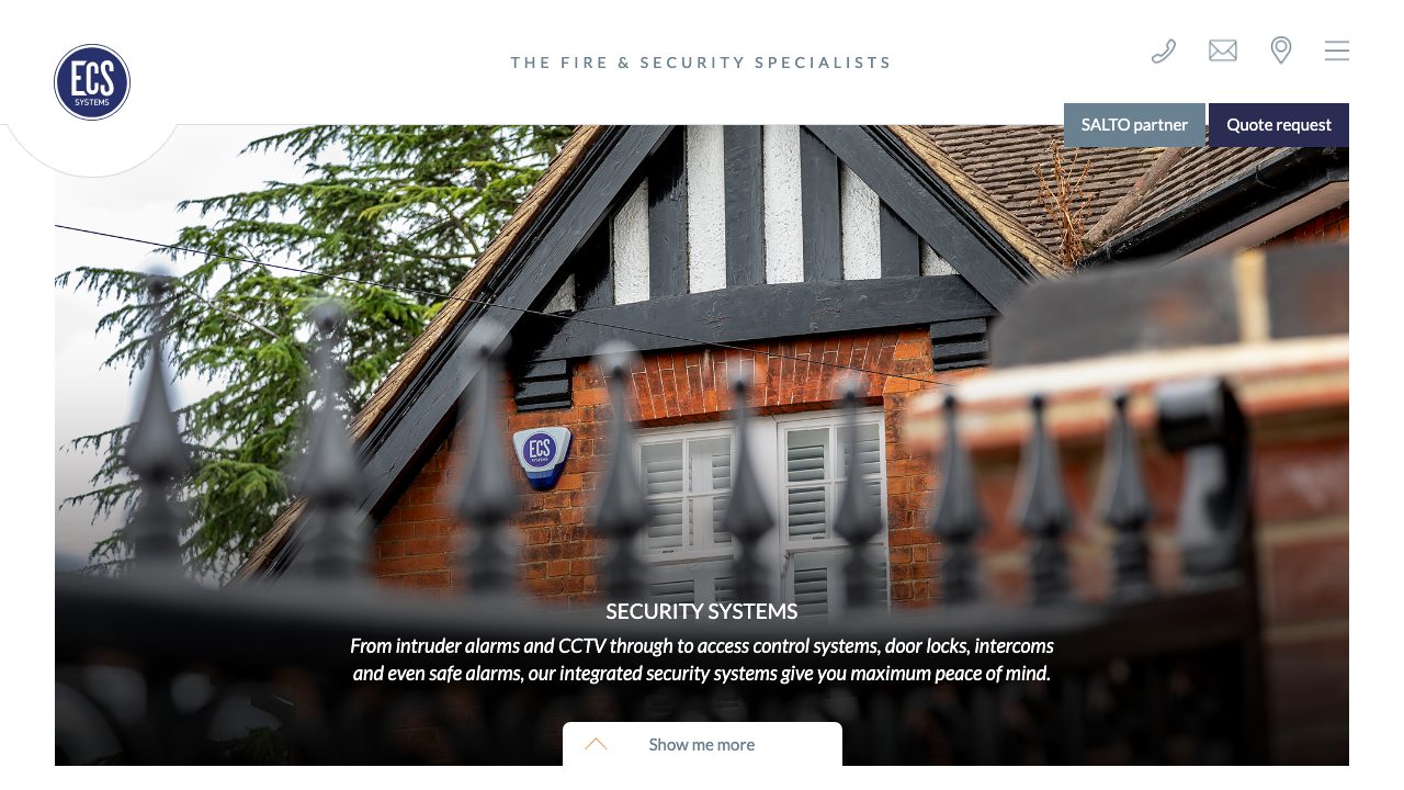 ECS Systems website