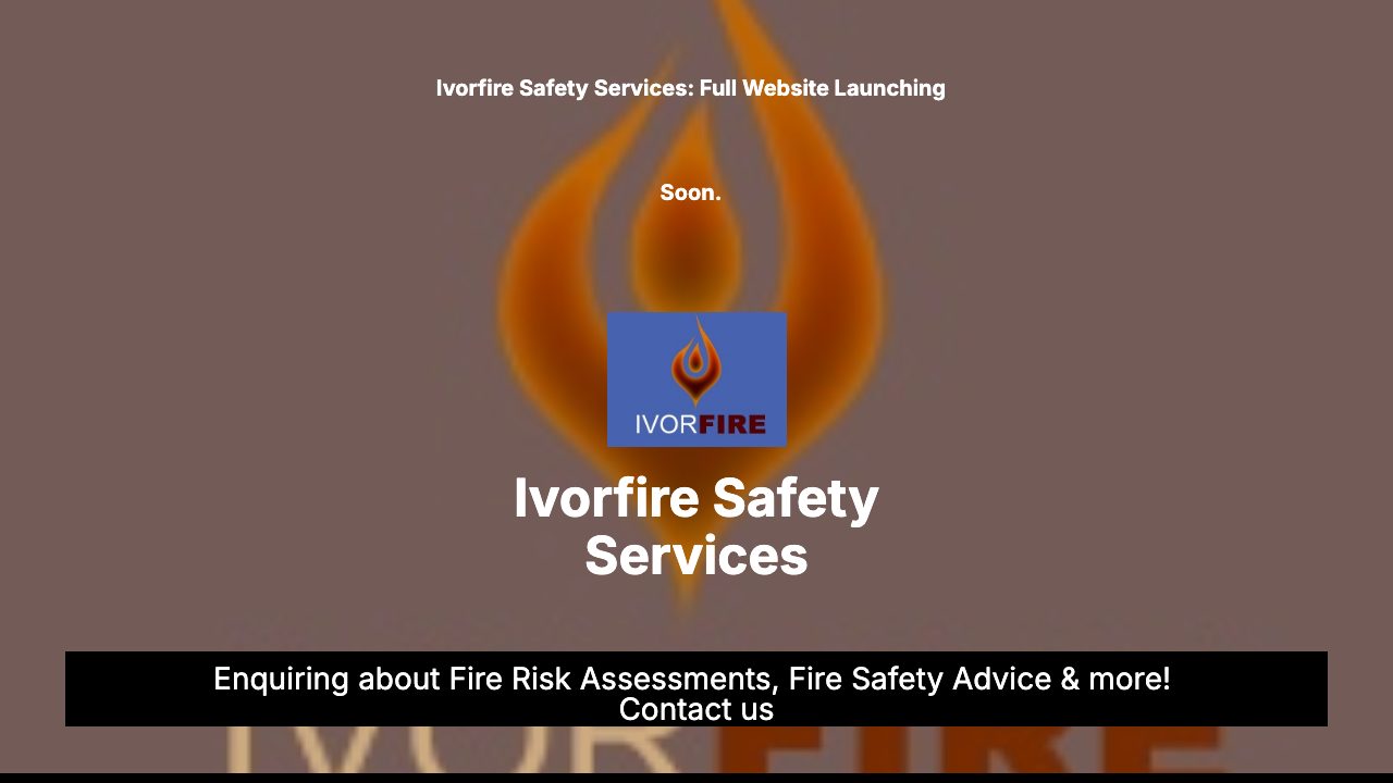 Ivorfire Safety Services Ltd website