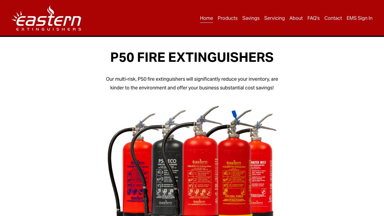 Eastern Extinguishers Ltd website