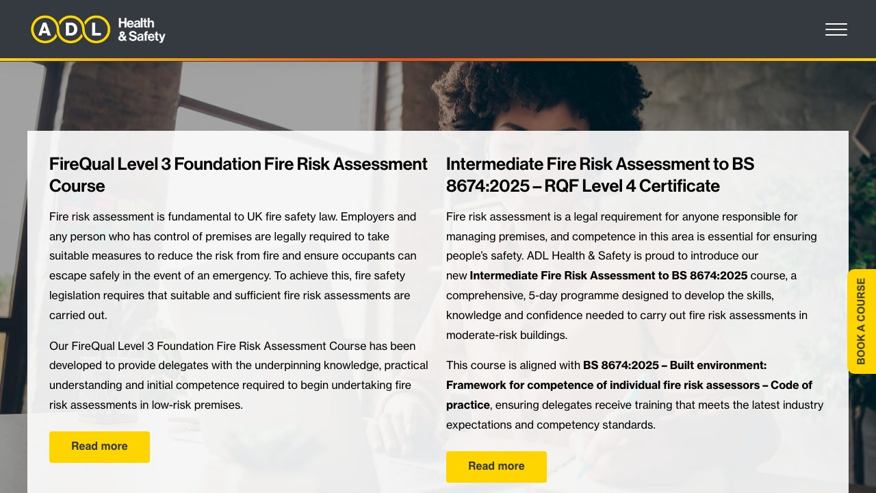 Adlhealthandsafety ltd website