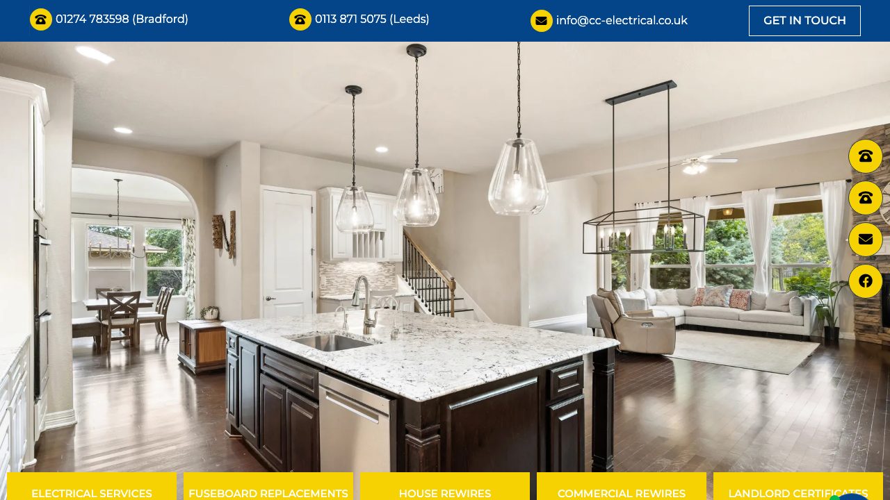 C.C. Electrical & Fire website