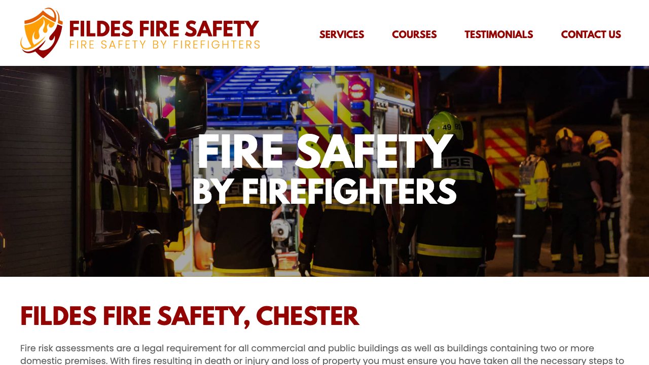Fildes Fire Safety website