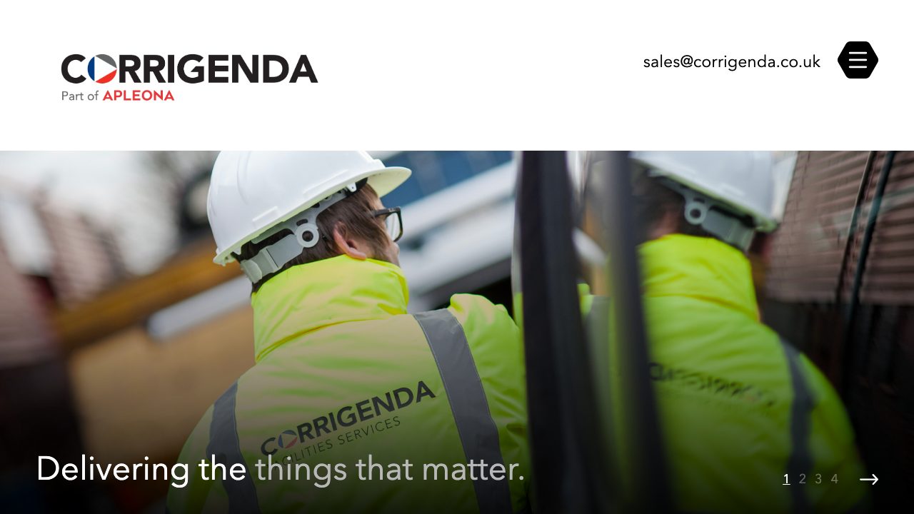 Corrigenda Limited website