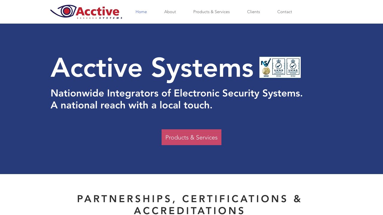 Acctive Systems Ltd website