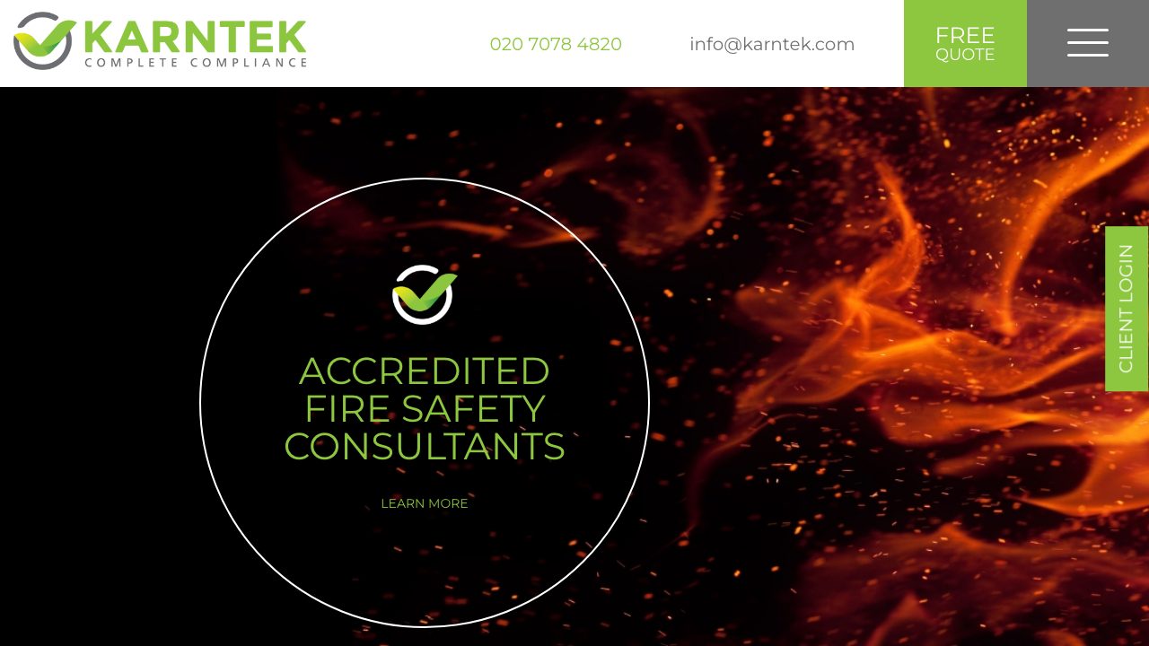 Karntek Ltd website