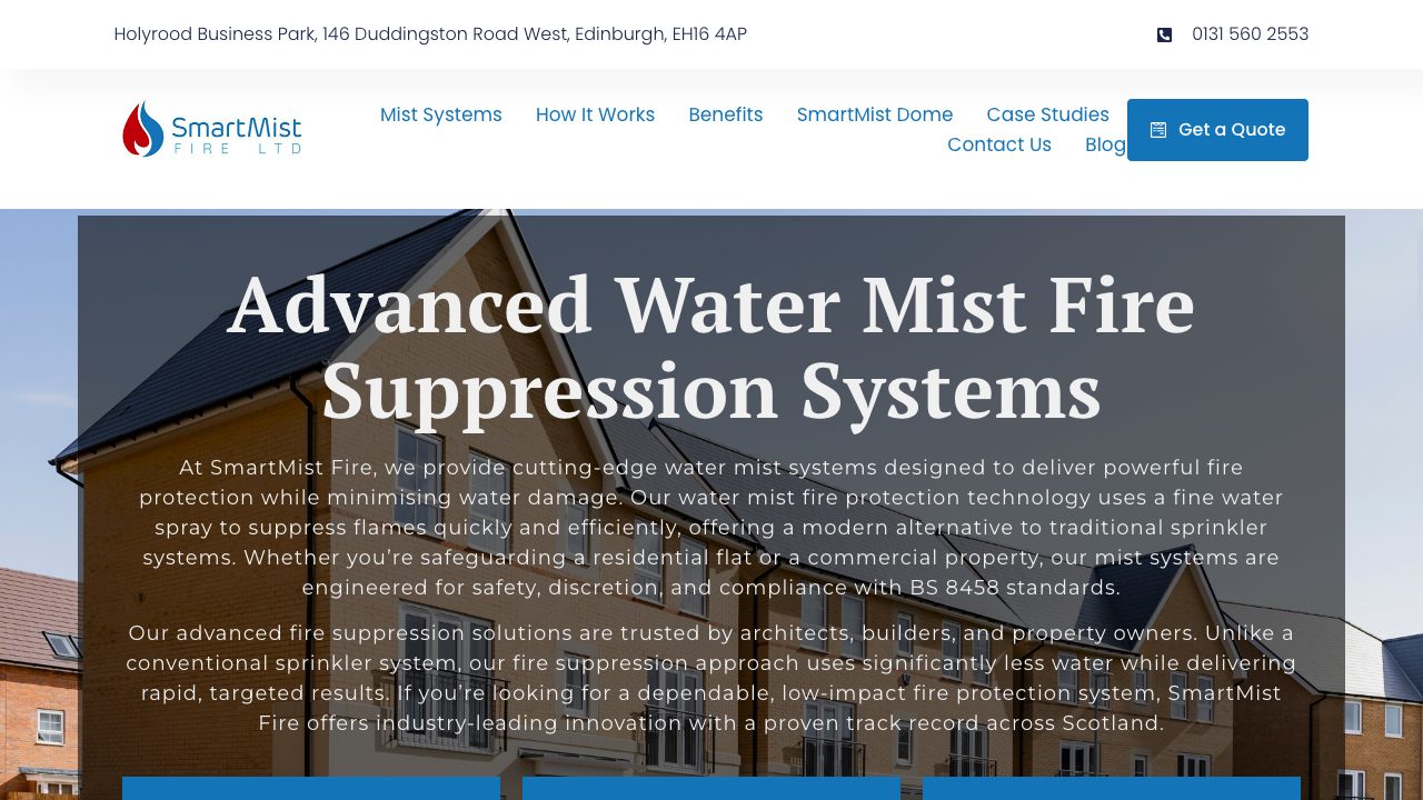 Smartmist Systems website