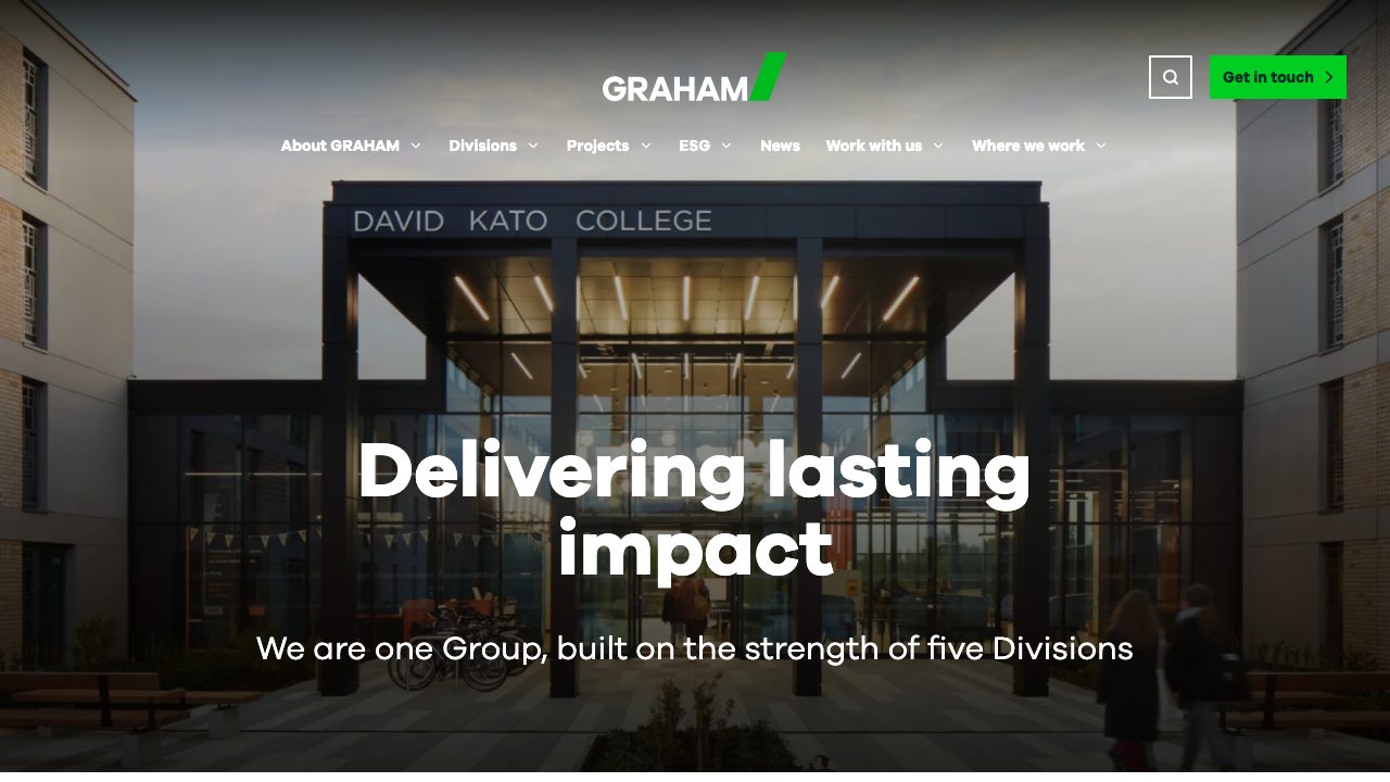Graham Fire and Security website