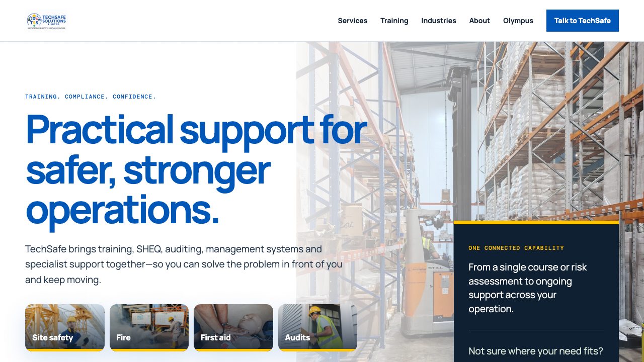 TechSafe Solutions Limited website