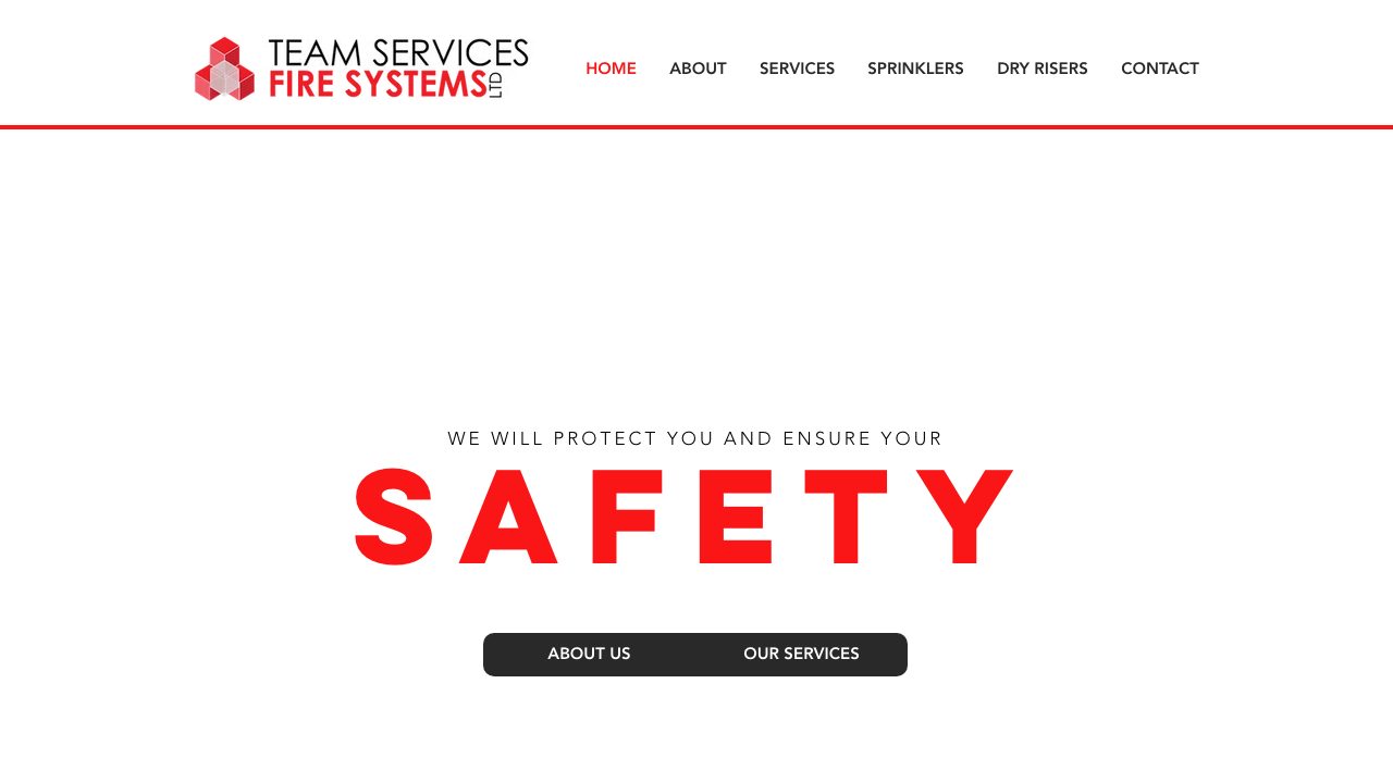 Team Services Fire Systems Ltd website