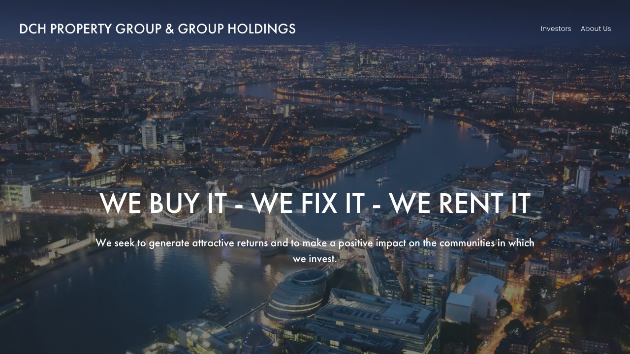 DCH Property Services Ltd website