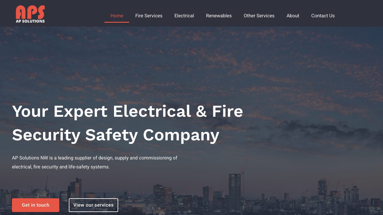 AP Solutions North West Limited website