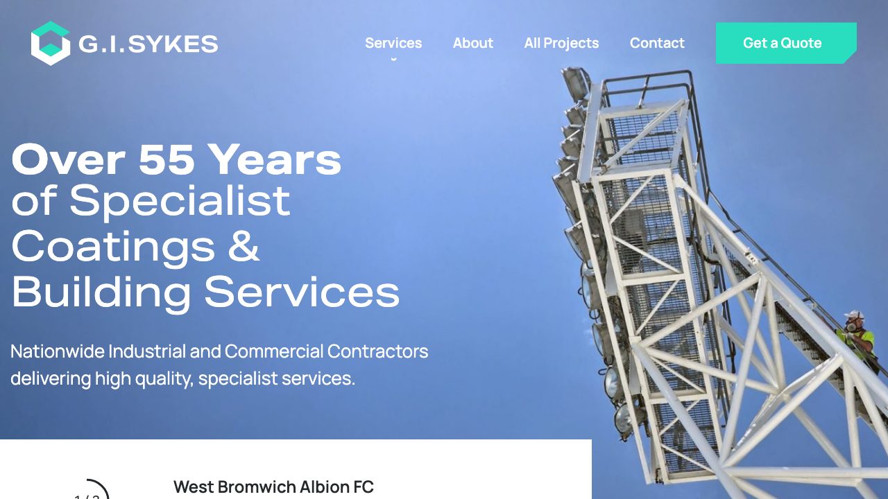 G I Sykes Limited website