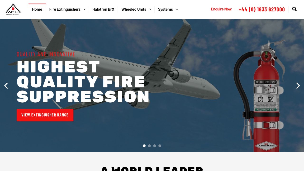 AFIL Ltd website