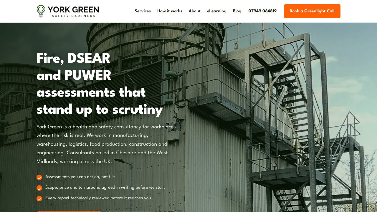 York Green Ltd website
