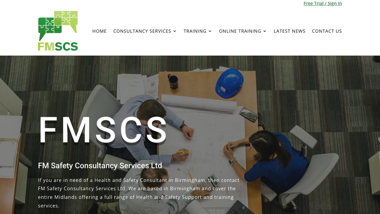 FM Safety Consultancy Services Ltd website