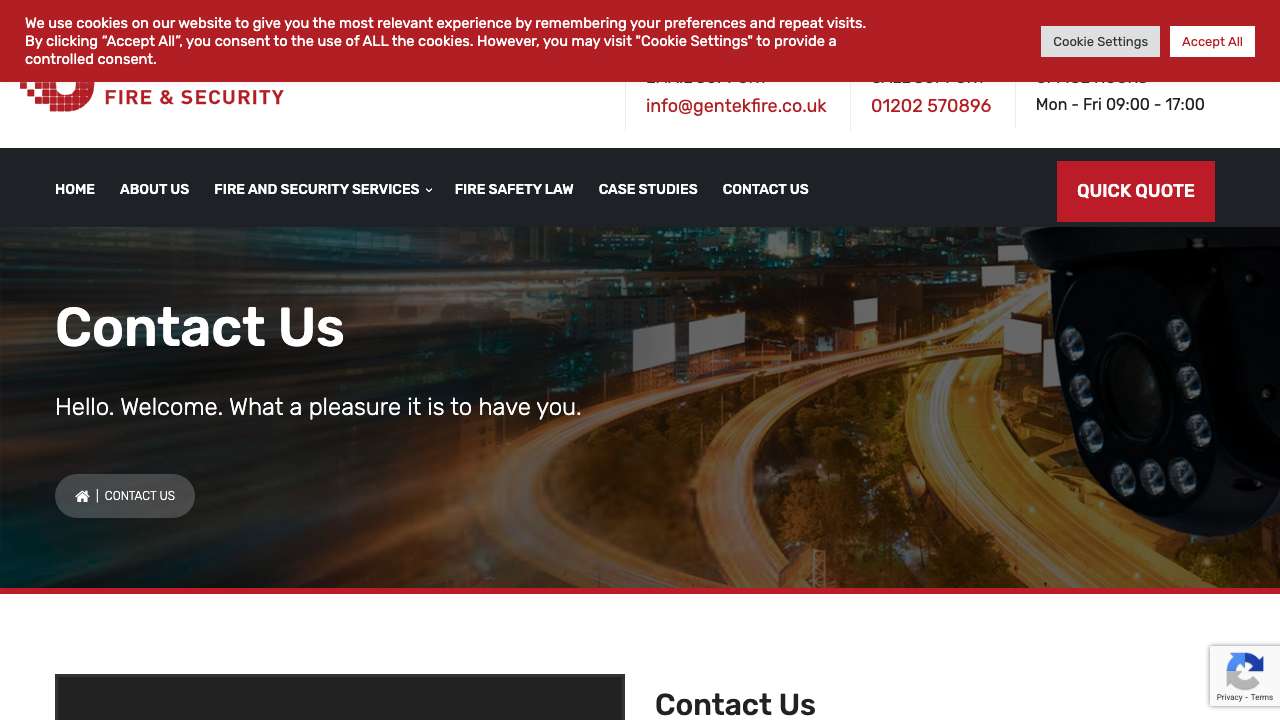 Gentek Fire and Security Ltd