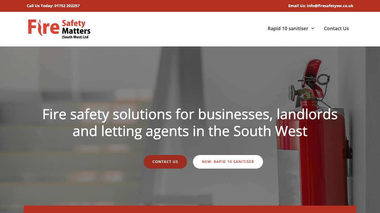 Fire Safety Matters (South West) Limited